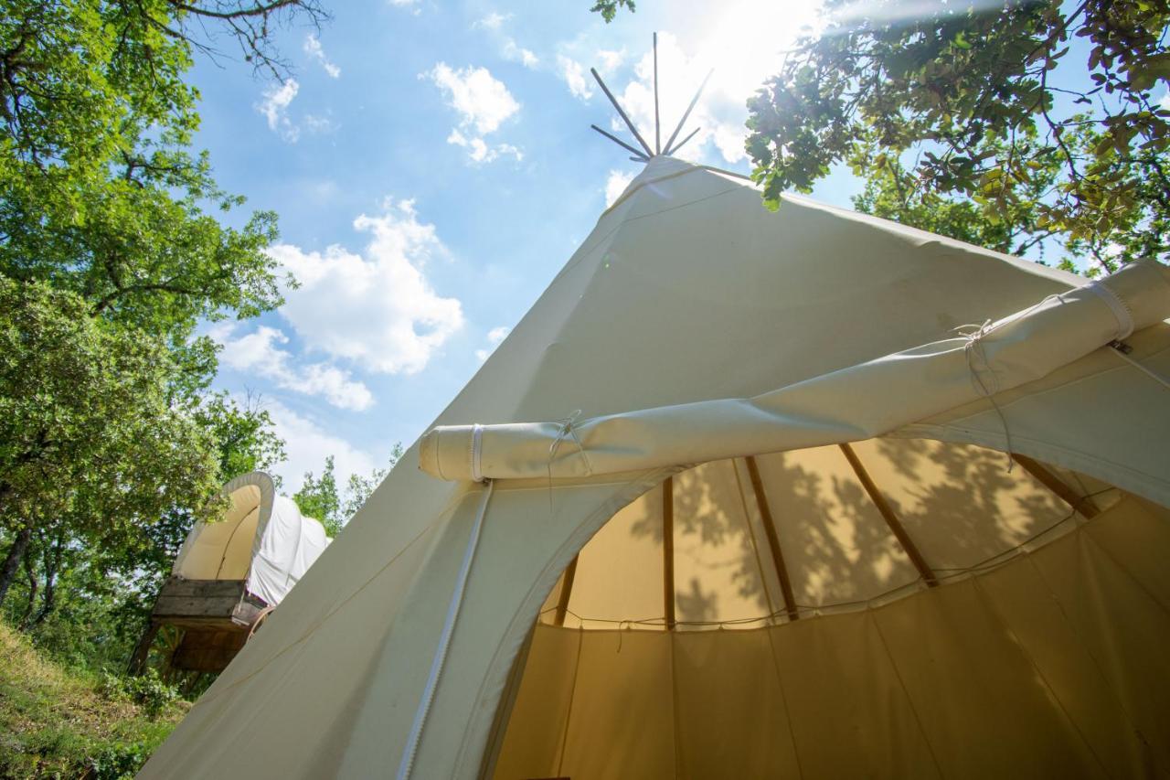Camping Le Colorado Rustrel Exterior foto