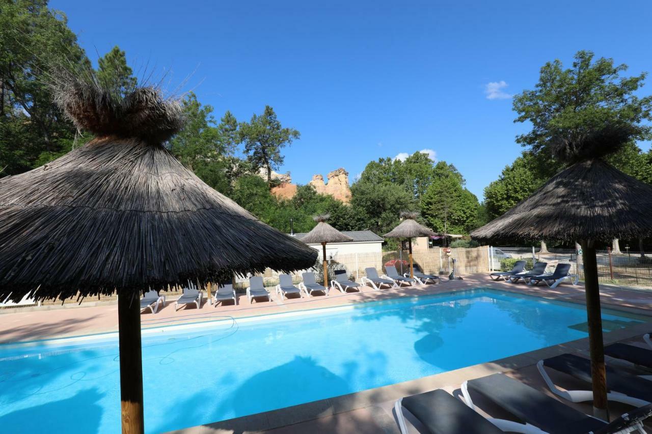Camping Le Colorado Rustrel Exterior foto
