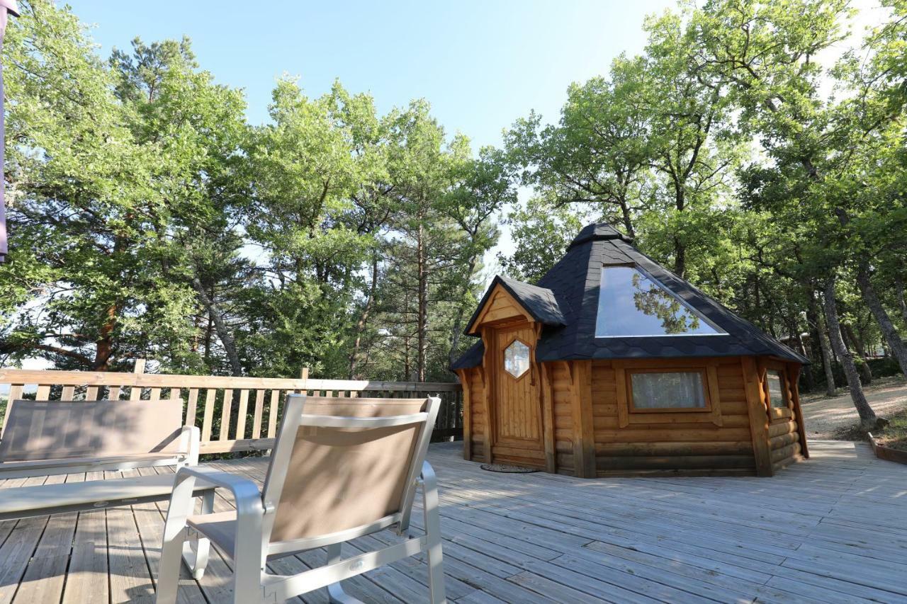 Camping Le Colorado Rustrel Exterior foto